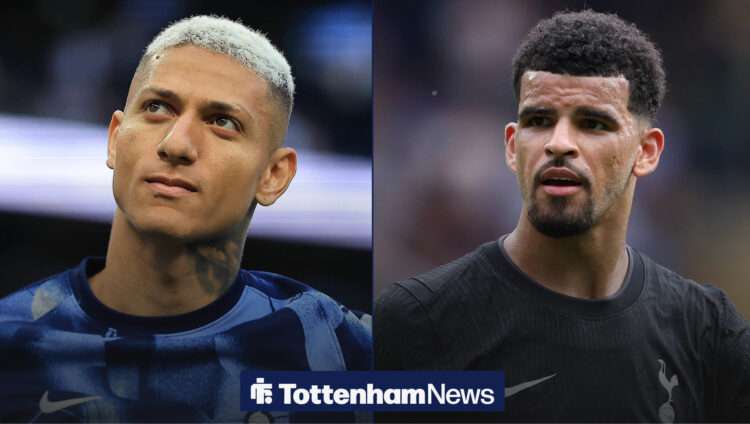 Dominic Solanke and Richarlison