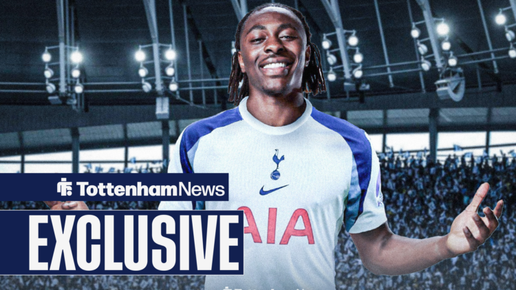 Tottenham exclusive on Eberechi Eze.
