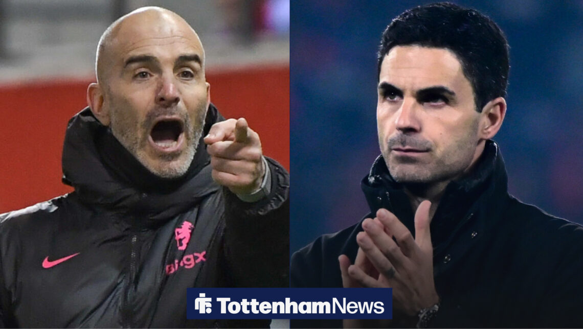 Enzo Maresca and Mikel Arteta
