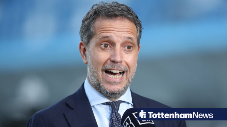 An image of Tottenham's Fabio Paratici