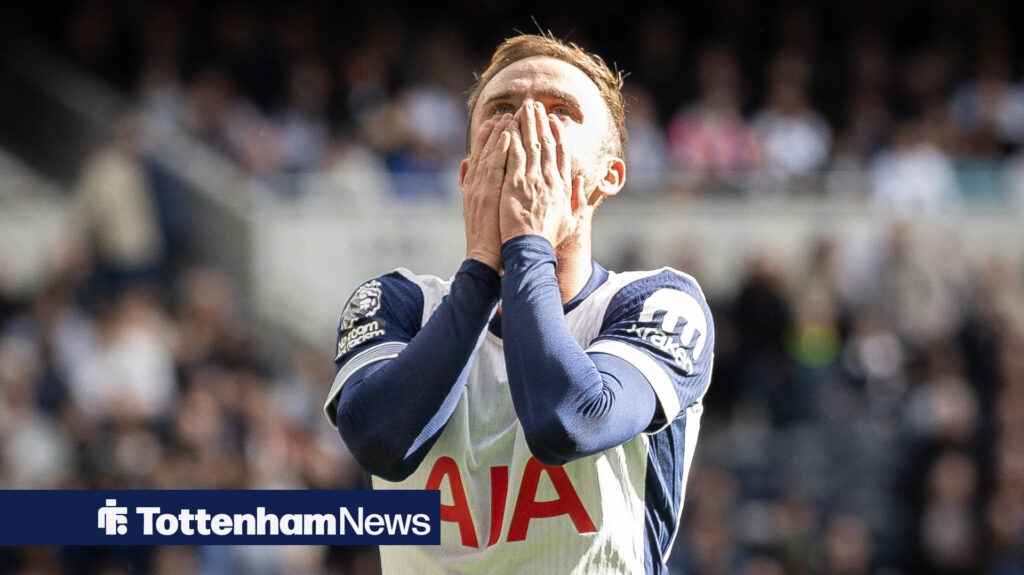 James Maddison dejected