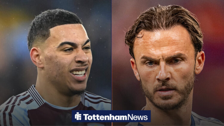 James Maddison Morgan Rogers playing for Spurs and Aston Villa