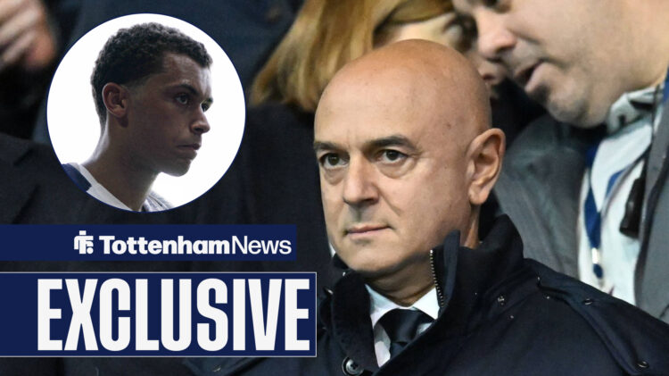 Tottenham chairman Daniel Levy, Brennan Johnson