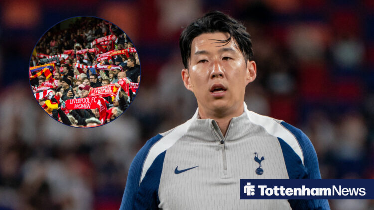 Liverpool fans have reacted to Son's departure from Tottenham.