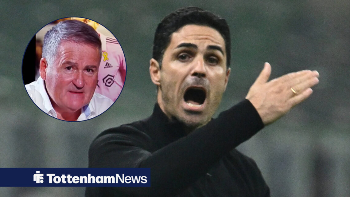 Richard Keys and Mikel Arteta
