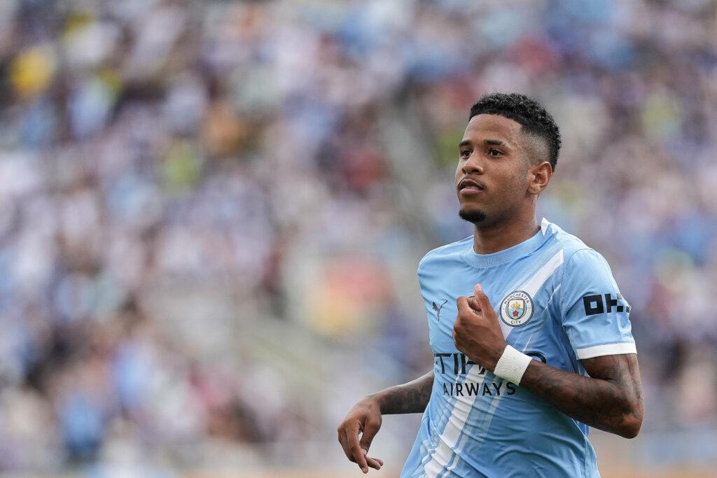 Manchester City forward Savinho