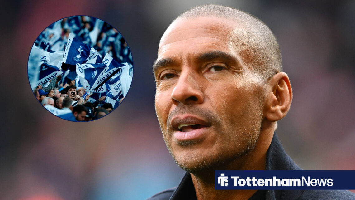 Stan Collymore and Tottenham fans