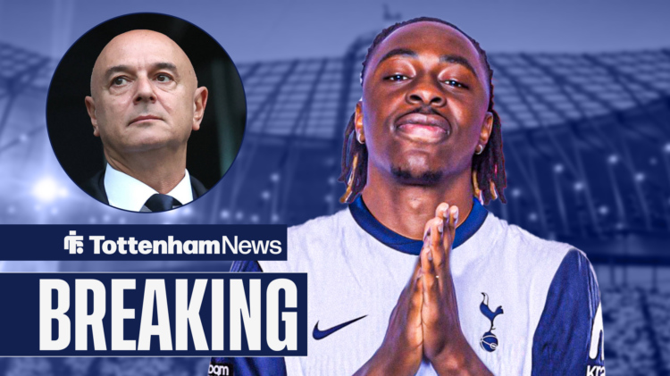 Tottenham transfer news on Crystal Palace star Eberechi Eze.