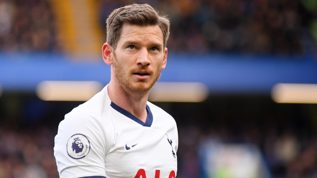 Former Tottenham defender Jan Vertonghen in action.