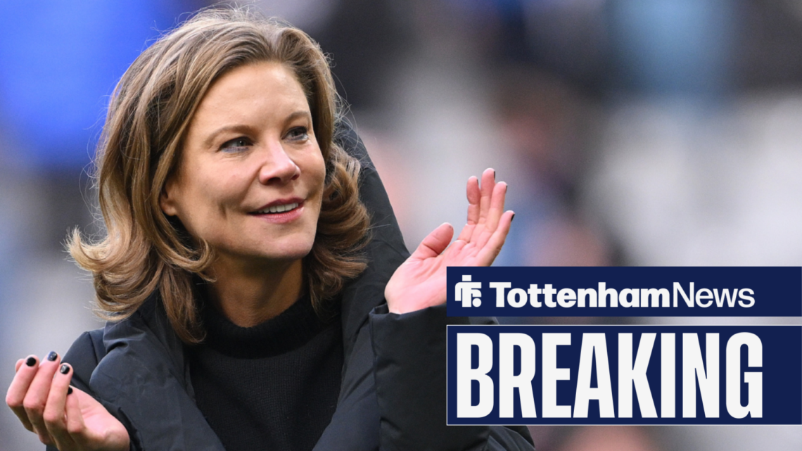 Amanda Staveley smiling while applauding fans