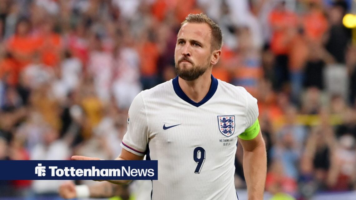 Tottenham hero Harry Kane playing for England