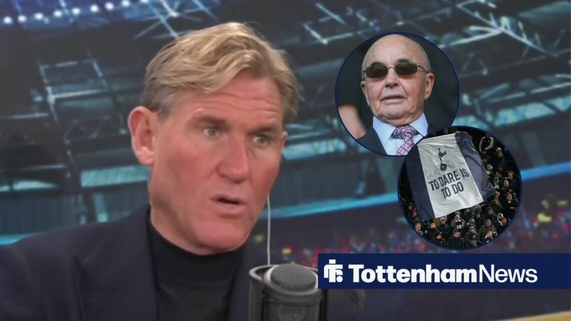 Simon Jordan, Joe Lewis, and Spurs fans.