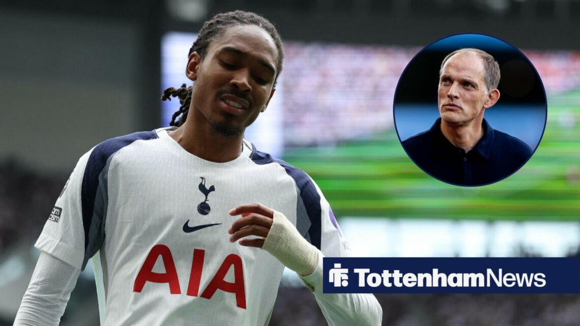Djed Spence looks frustrated with Chris Sutton in a circular inset.