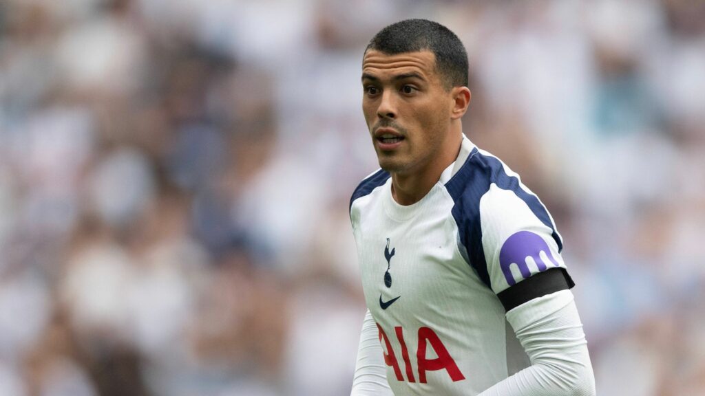 Tottenham defender Pedro Porro
