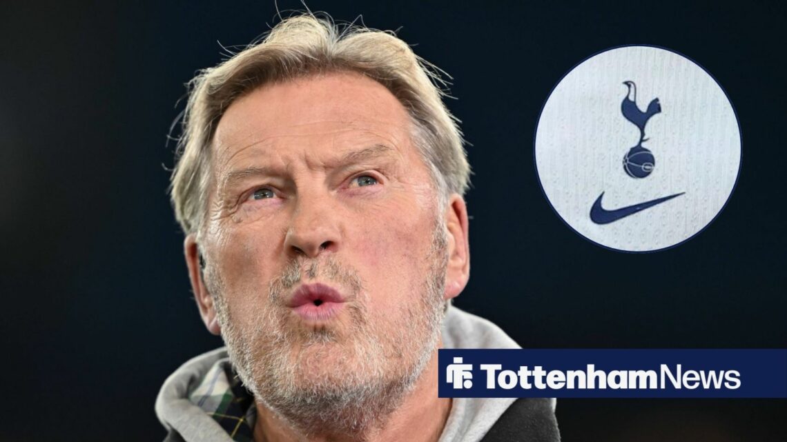 Glenn Hoddle and Tottenham badge in circular inset