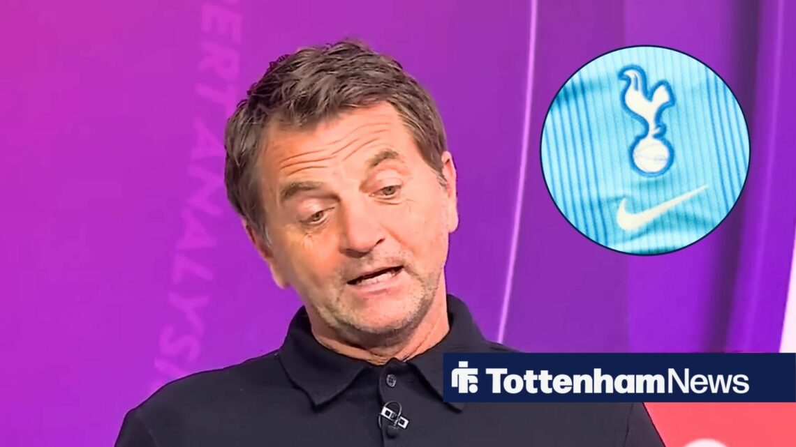 Tim Sherwood and Tottenham badge in circular inset