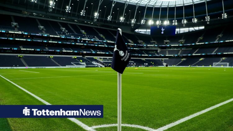 The Tottenham Hotspur Stadium.