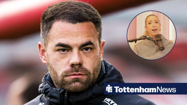 Martin Ho looking on with GK Barry in circular inset