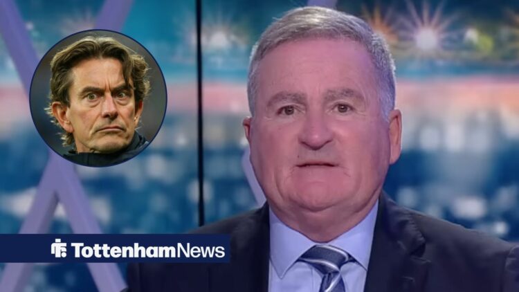 Richard Keys alongside a circle inset of Thomas Frank.
