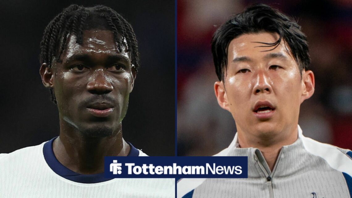 Yves Bissouma and Son Heung-min