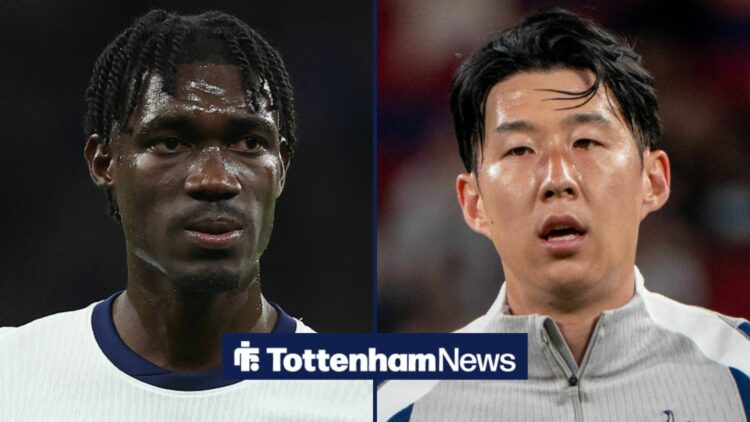 Yves Bissouma and Son Heung-min