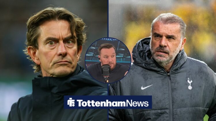 Thomas Frank looks surprised, Ange Postecoglou in the rain, and Jamie O'Hara on talkSPORT