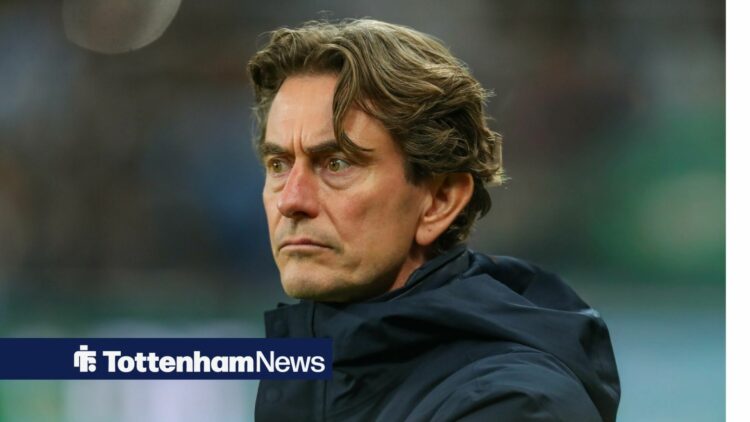 Thomas Frank looking stern in a coat