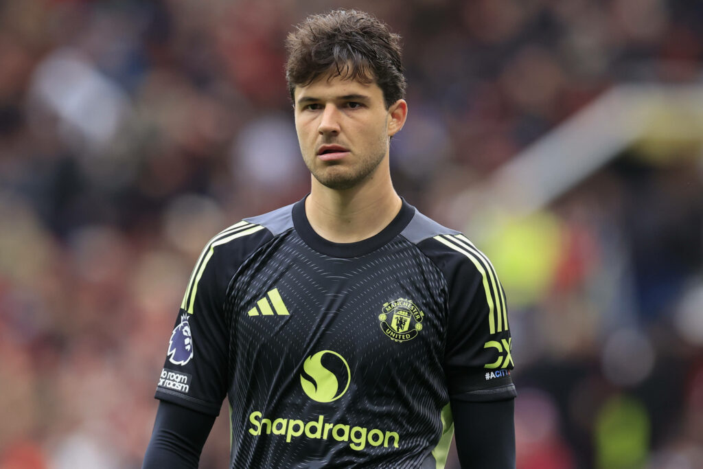 Manchester United goalkeeper Senne Lammens