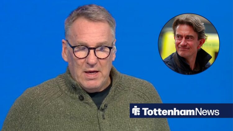 Paul Merson with Thomas Frank in a circular inset.