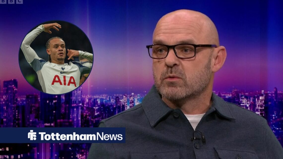 Danny Murphy looking at Xavi Simons.