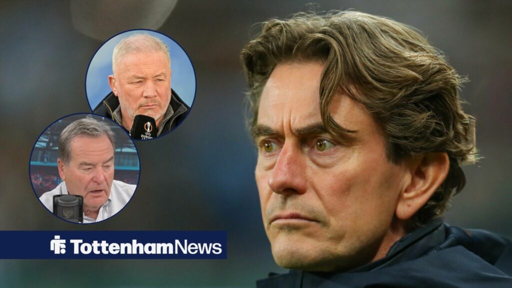 Jeff Stelling and Ally McCoist question Thomas Frank decision that left Tottenham fans raging