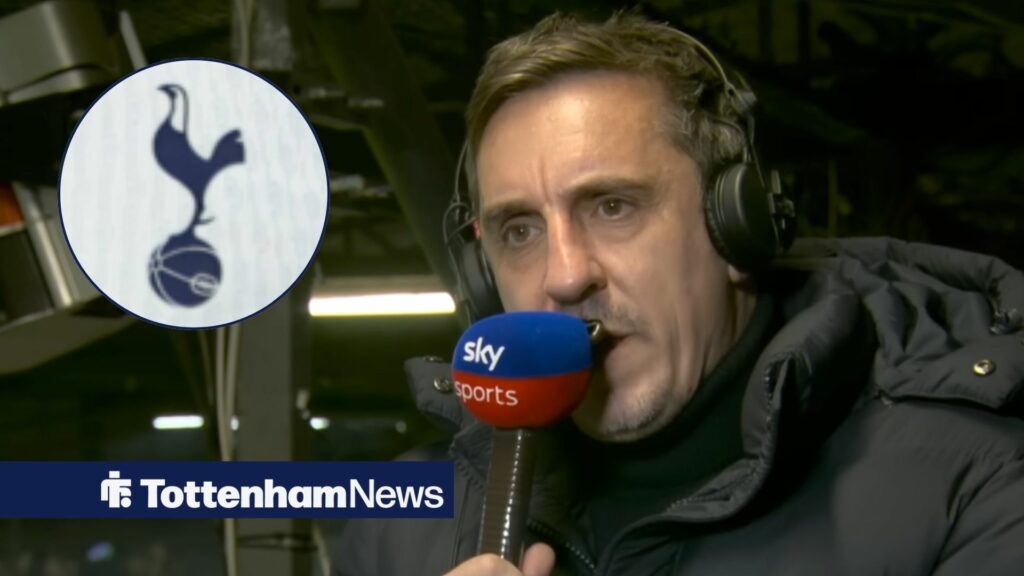 View: Tottenham player's a complete let-down, what Neville's said is right