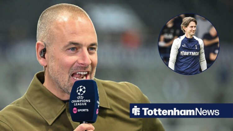 Joe Cole on TNT coverage with Tottenham boss Thomas Frank inset