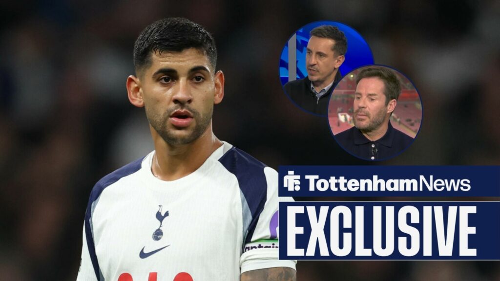 'You take the risk' - Wenham hits back at what Neville and Redknapp said about Tottenham star