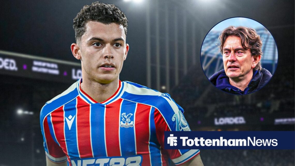 Thomas Frank next to Brennan Johnson