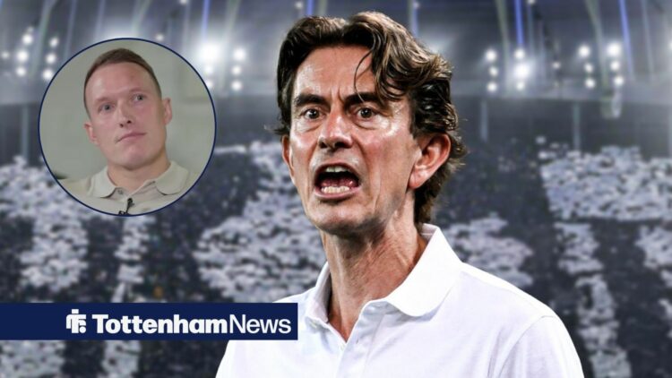 Thomas Frank next to Phil Jones