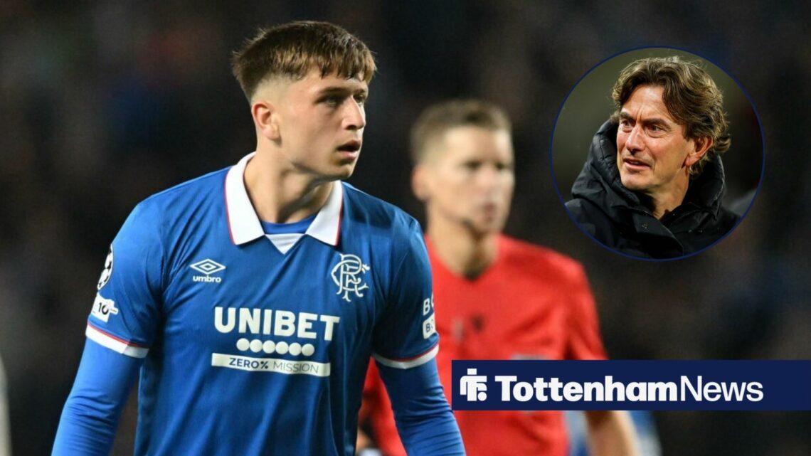 Thomas Frank next to Mikey Moore