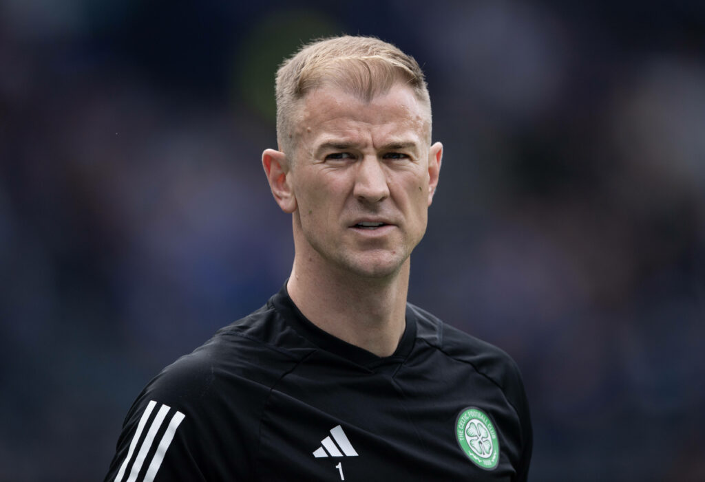 Joe Hart playing for Celtic