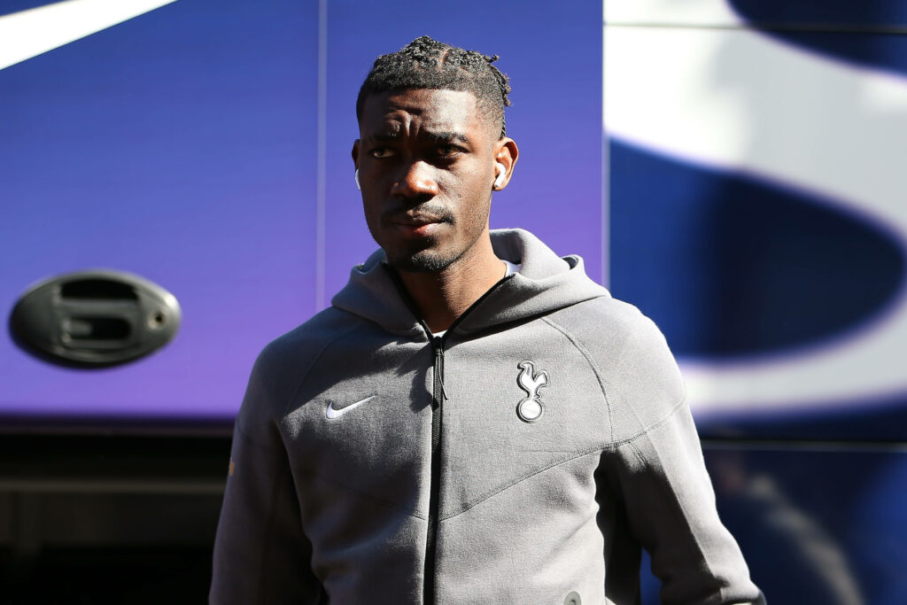 Yves Bissouma pre-match at Tottenham