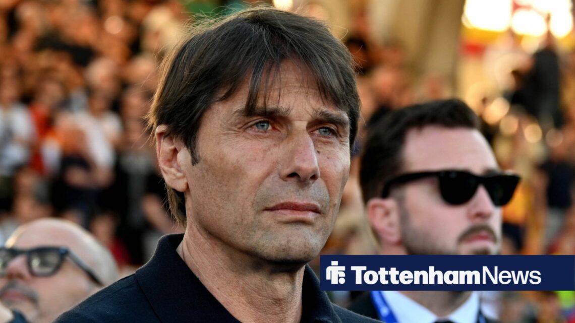 Antonio Conte looking to the right.