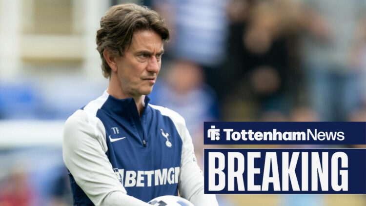 Thomas Frank watches on