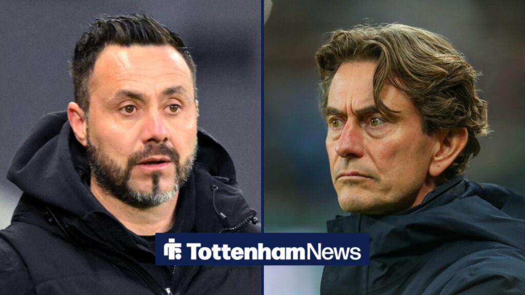 Roberto De Zerbi surely ready to replace Thomas Frank at Tottenham as resignation handed in