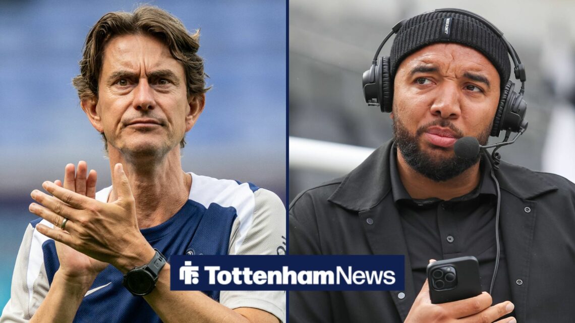 Thomas Frank and Troy Deeney.