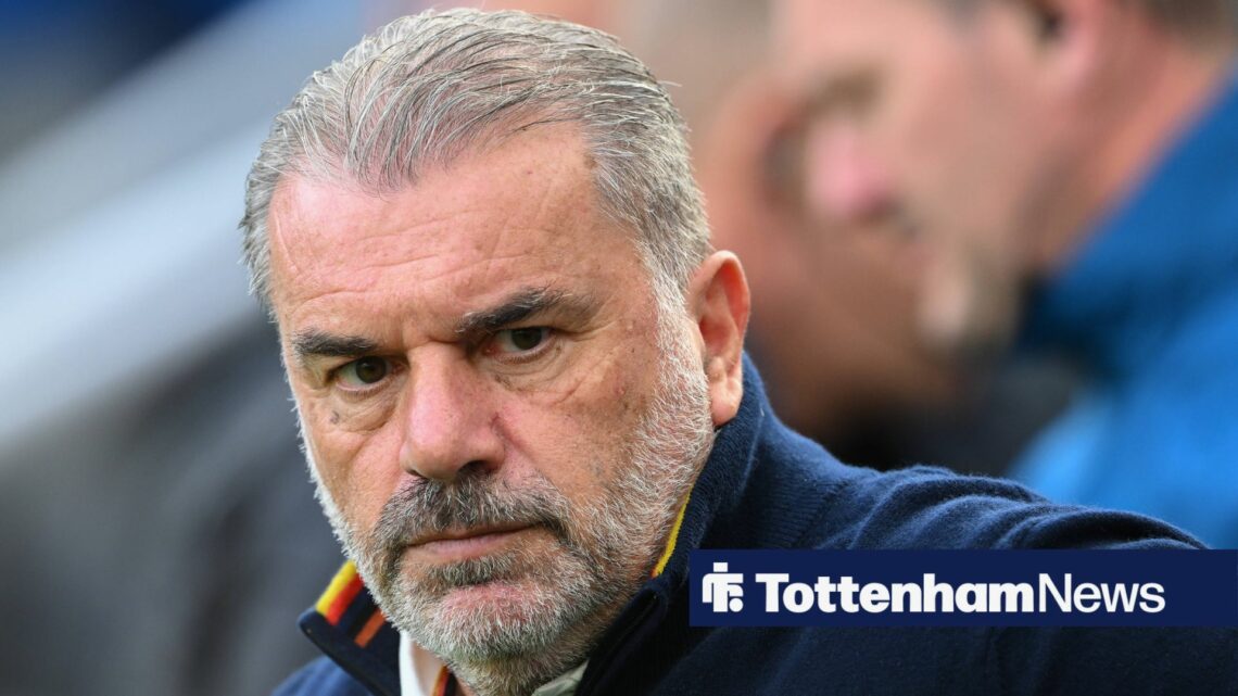 Ange Postecoglou watches on