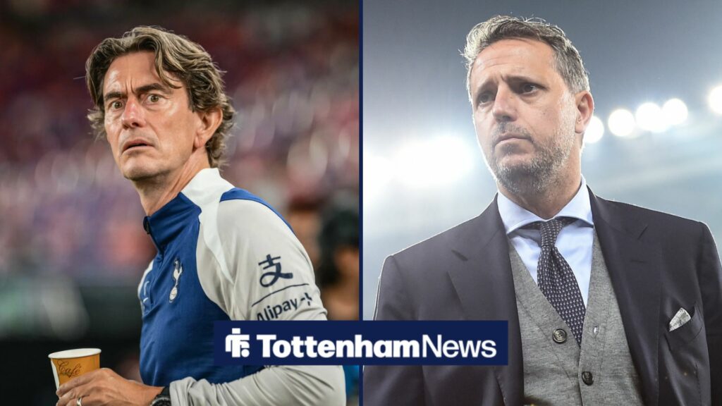 Fabio Paratici disagrees with Thomas Frank sack latest at Tottenham before exit