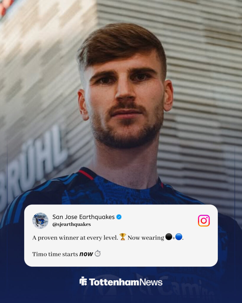 San Jose Earthquakes' Instagram post
