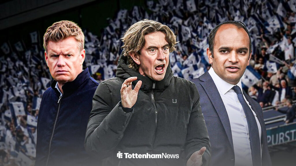 Thomas Frank in the middle, John Lange and Vinai Venkatesham on either side of him.