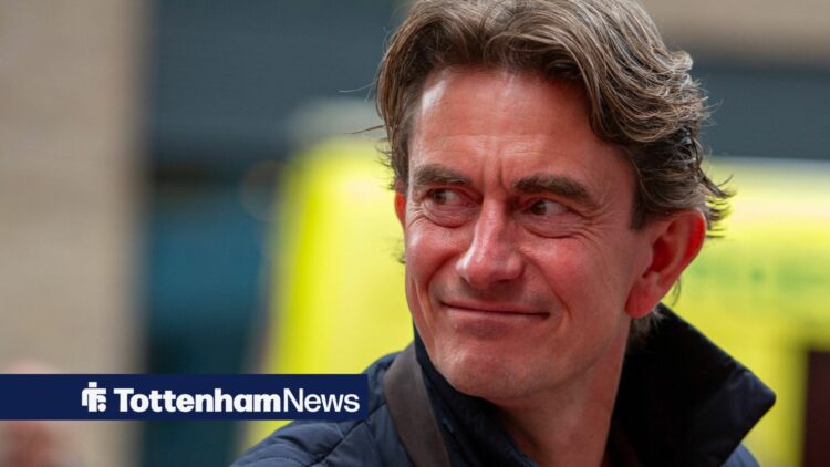 Thomas Frank looks on