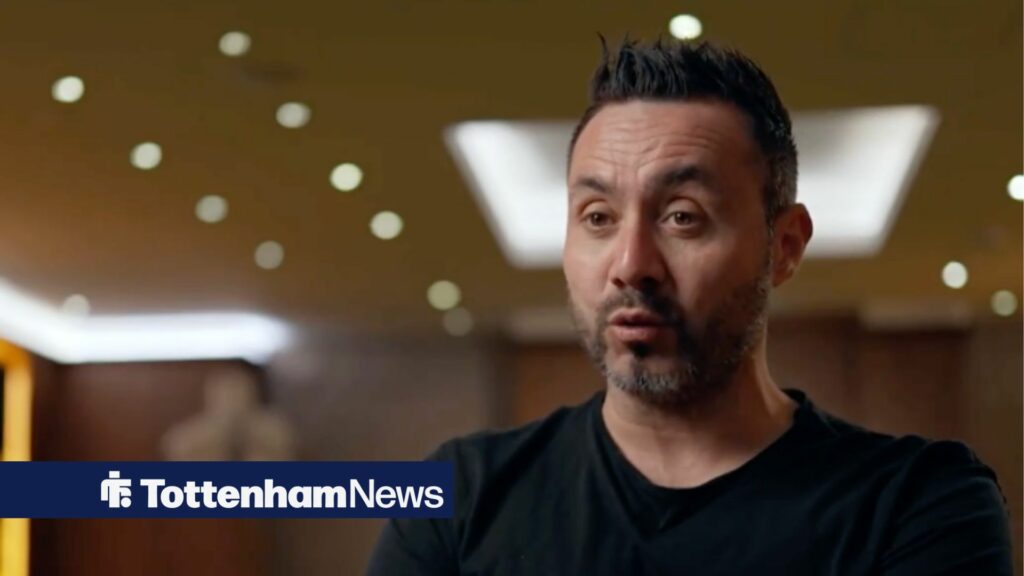 People close to Roberto De Zerbi share next Tottenham manager update