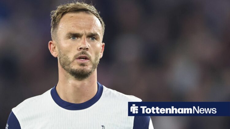Premier League Leicester City v Tottenham Hotspur James Maddison of Tottenham Hotspur during the Premier League match Leicester City vs Tottenham H...